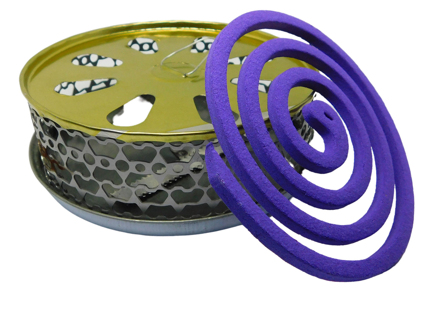 Metallhalter für Mückenspiralen – Hängender Moskitospiralen-Ständer aus Metall