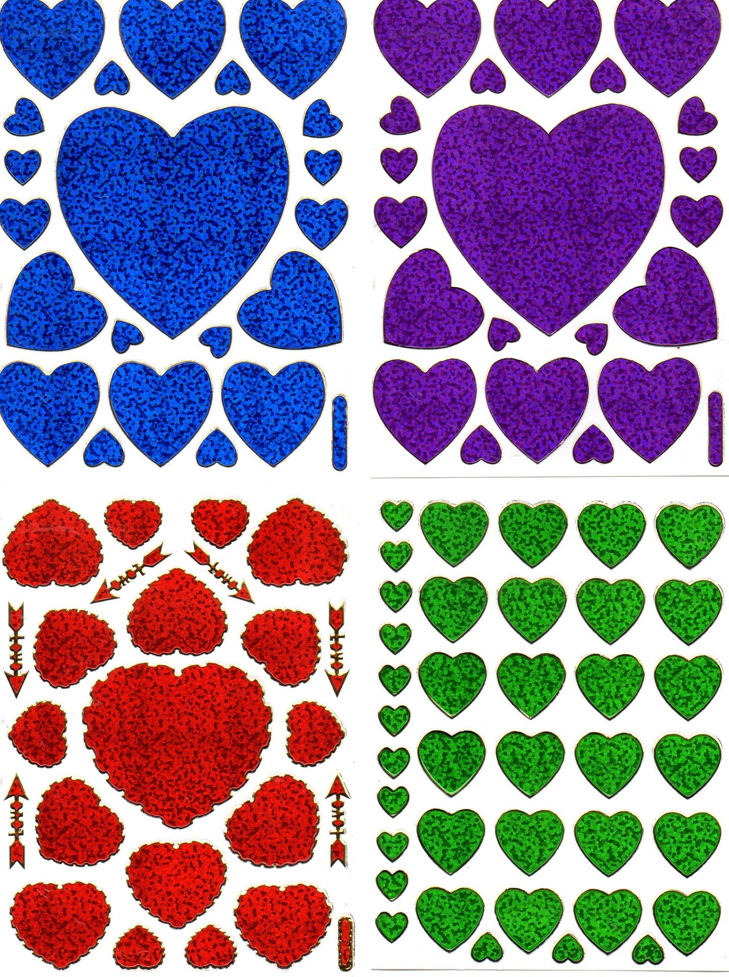 Autocollant de voiture de muscle de voiture effet de paillettes métalliques écoliers artisanat maternelle 1 feuille 250