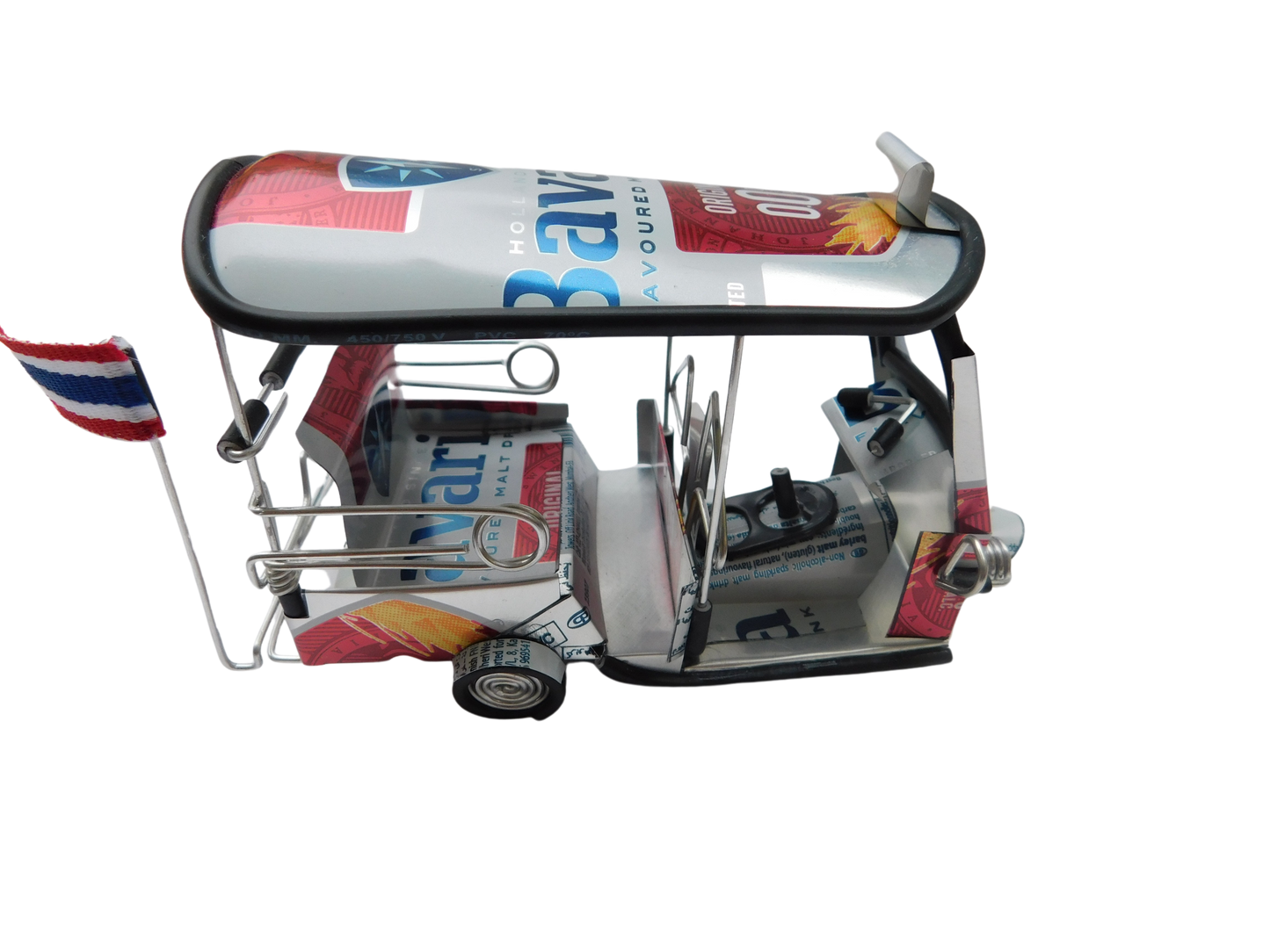 *** Bavaria Beer *** Detailgetreue Handgefertigte Nachbildung: TUK TUK Taxi aus Thailand - 14x7x6 cm