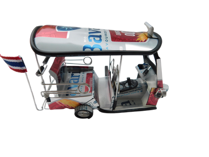 *** Bavaria Beer *** Detailgetreue Handgefertigte Nachbildung: TUK TUK Taxi aus Thailand - 14x7x6 cm