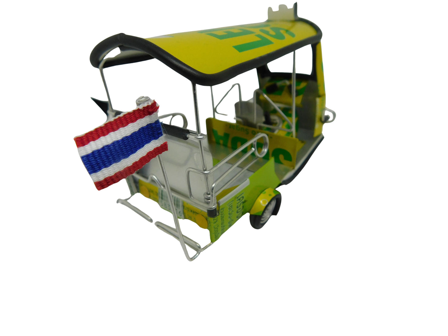 *** 7up Lemon Soda *** Detailgetreue Handgefertigte Nachbildung: TUK TUK Taxi aus Thailand - 14x7x6 cm