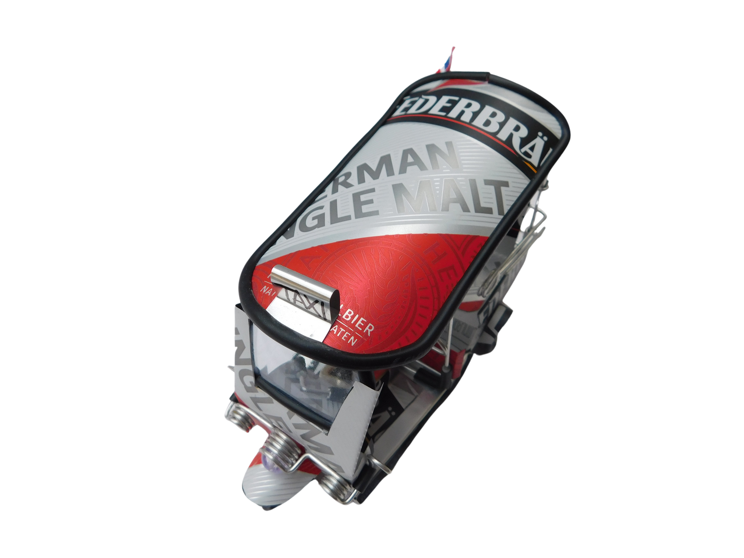 *** Federbräu Bier *** Detailgetreue Handgefertigte Nachbildung: TUK TUK Taxi aus Thailand - 14x7x6 cm