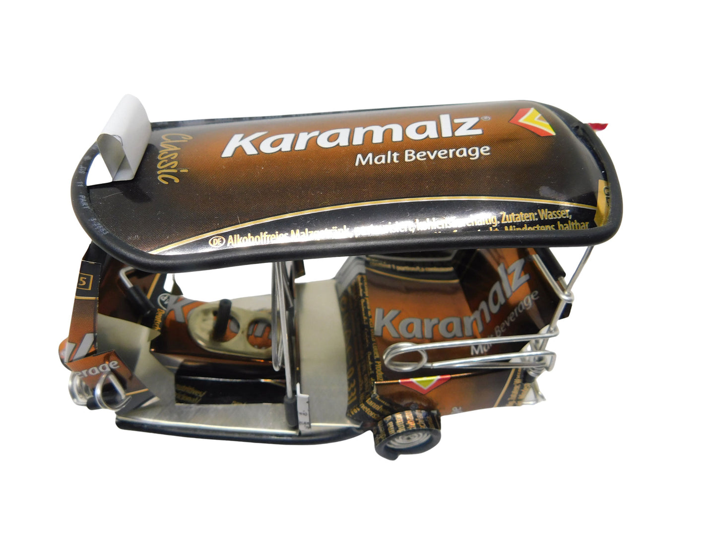 *** Karamalz Malzbier *** Detailgetreue Handgefertigte Nachbildung: TUK TUK Taxi aus Thailand - 14x7x6 cm