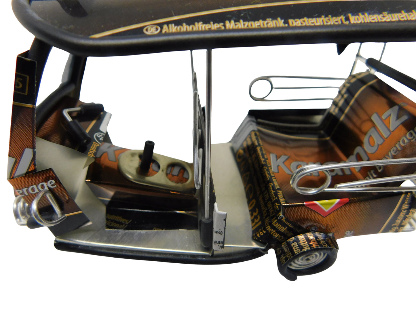 *** Karamalz Malzbier *** Detailgetreue Handgefertigte Nachbildung: TUK TUK Taxi aus Thailand - 14x7x6 cm