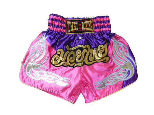 Original Muay Thai Shorts Lila Pink | Thaiboxhose Unisex M-3XL