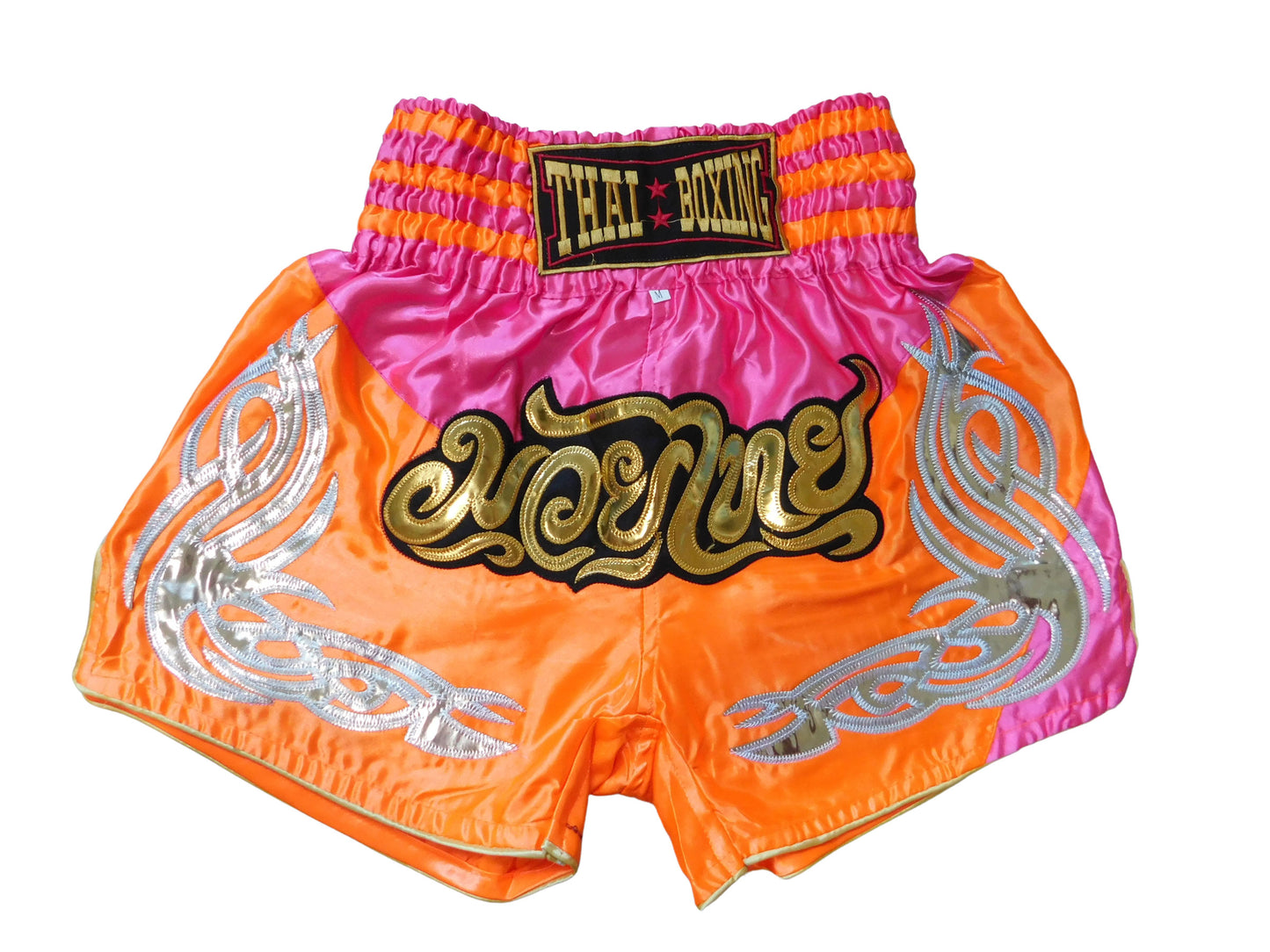 Original Muay Thai Shorts Pink Orange | Thaiboxhose Unisex M-3XL