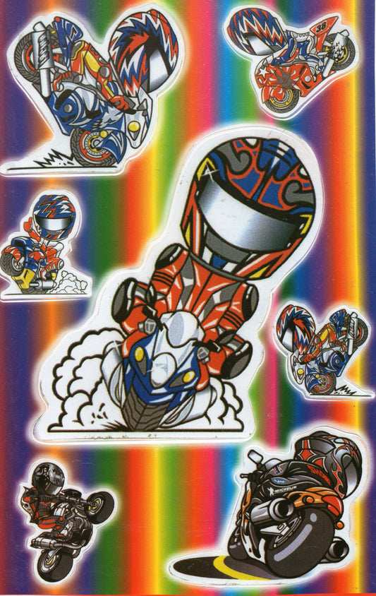 MOTO GP Aufkleber Sticker Motorrad Roller Skateboard Auto Tuning Modellbau selbstklebend 442