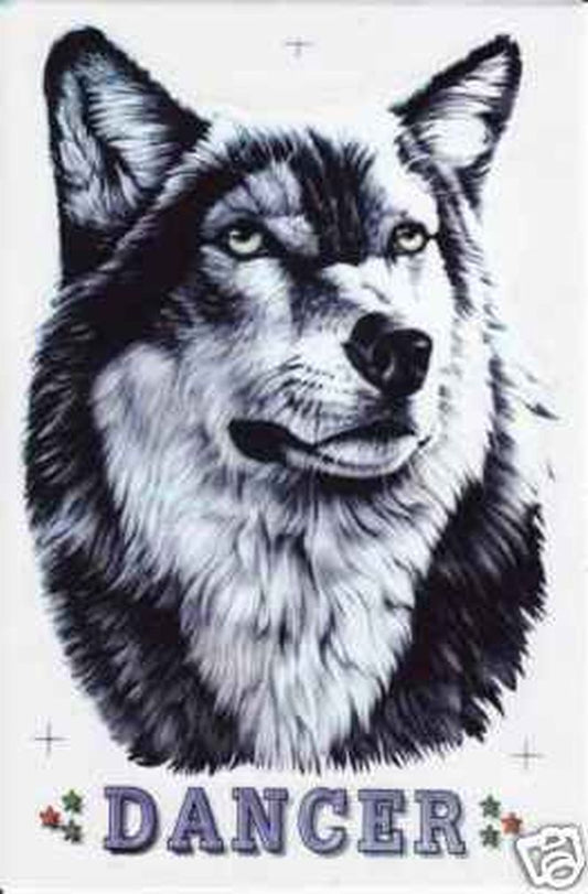 Wolf Aufkleber Sticker Motorrad Roller Skateboard Auto Tuning Modellbau selbstklebend FSB005