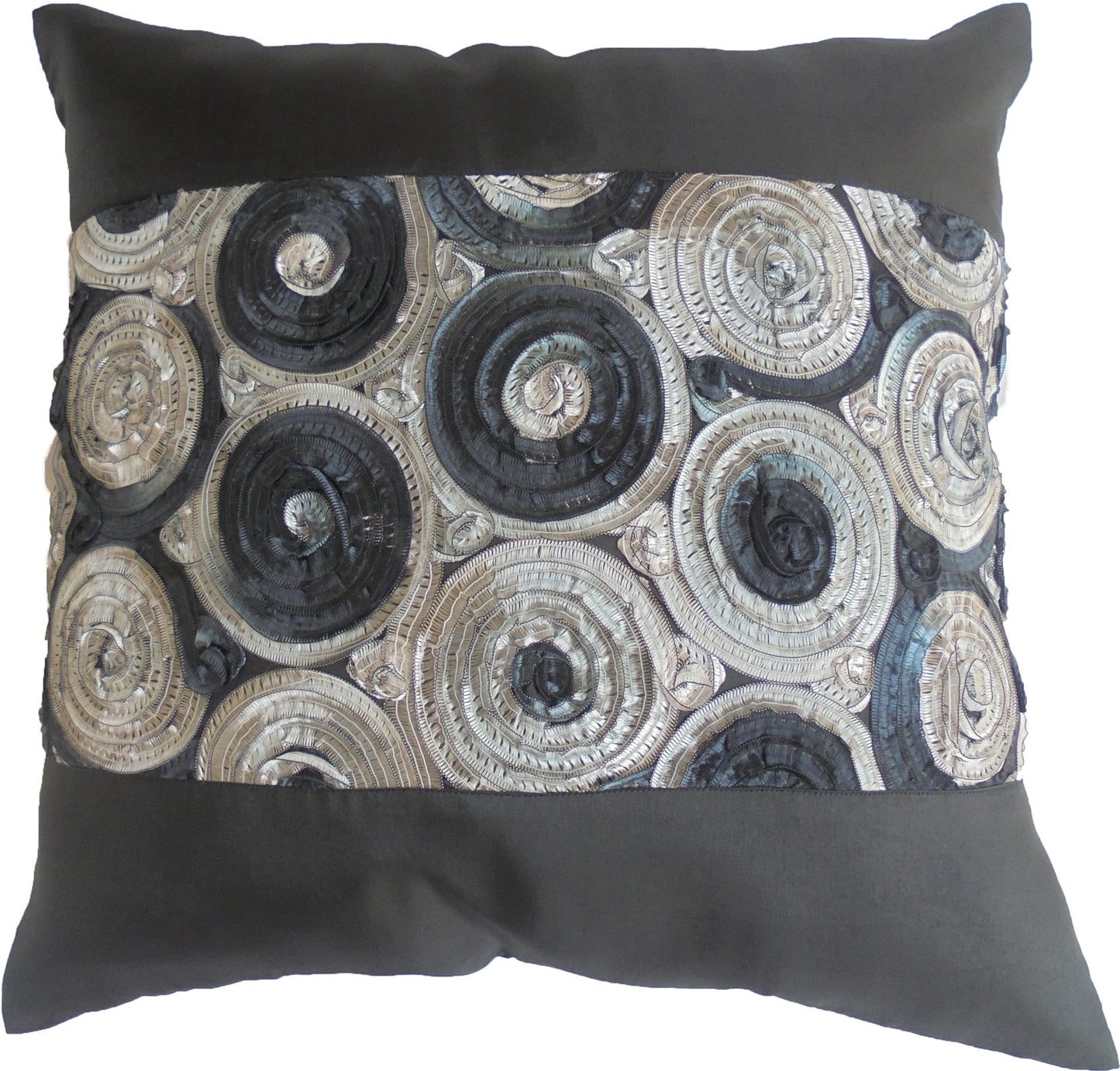 Kissen Kissenbezug Motiv Blumen verschiedene Farben 40x40cm/15.5x15.5in Thai Seide Sofa Bett Gartenstuhl