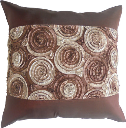 Kissen Kissenbezug Motiv Blumen verschiedene Farben 40x40cm/15.5x15.5in Thai Seide Sofa Bett Gartenstuhl