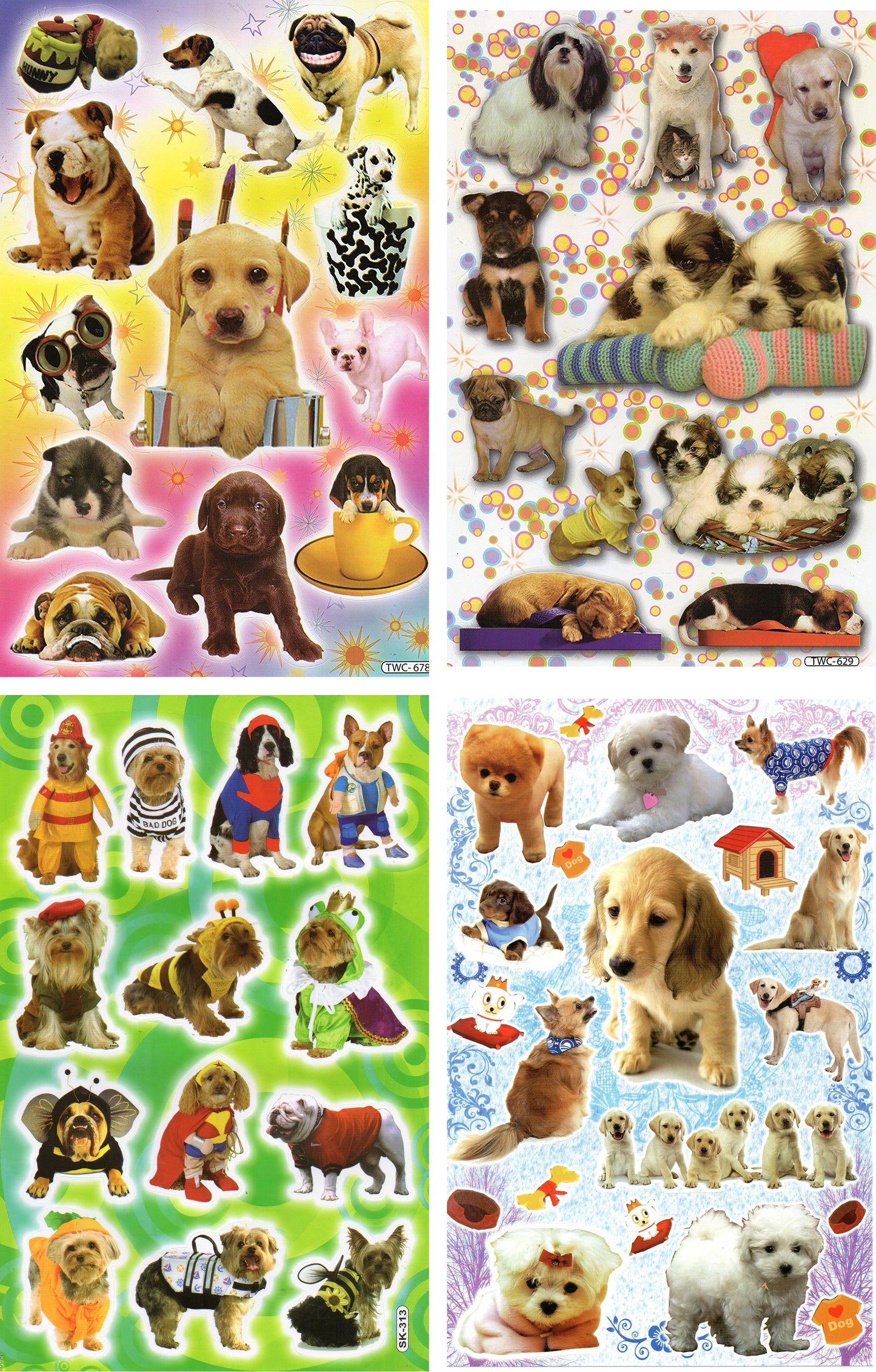 Christmas snowman Santa Claus stickers for children crafts kindergarten birthday 1 sheet 311