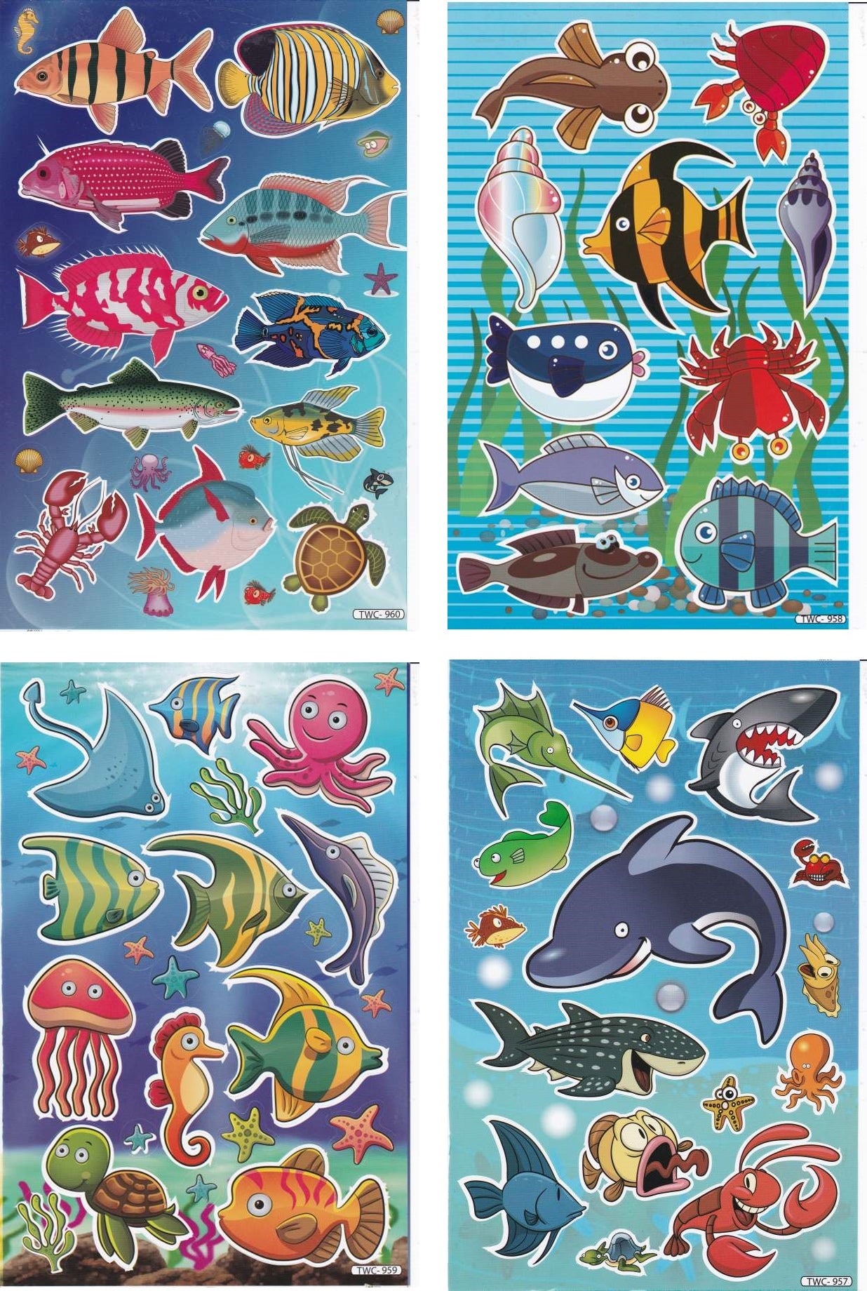 Christmas snowman Santa Claus stickers for children crafts kindergarten birthday 1 sheet 311