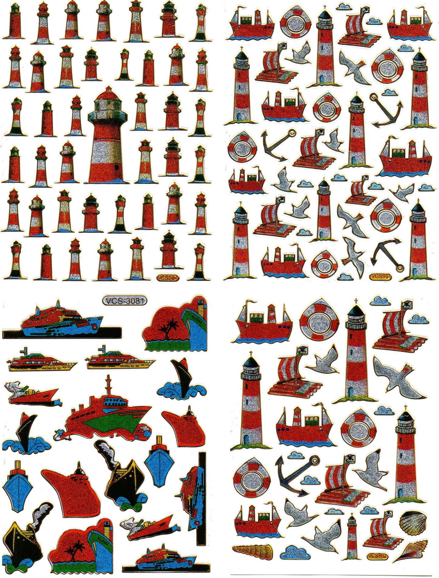 Autocollant de voiture de muscle de voiture effet de paillettes métalliques écoliers artisanat maternelle 1 feuille 250