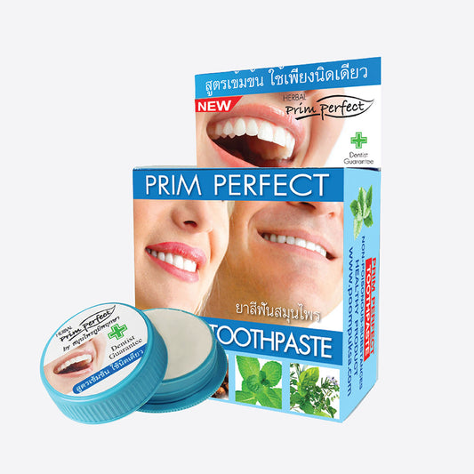 Professional Whitening Zahnpasta Prim Perfect Kräuterzahnpasta OVP NEU Thailand