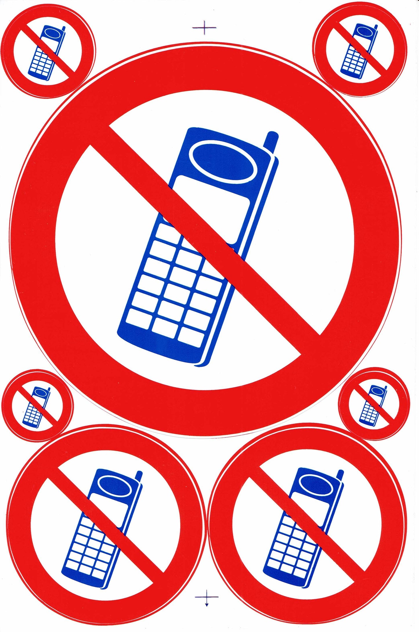 Prohibited mobile phone calling sticker motorcycle scooter skateboard car tuning self-adhesive 367