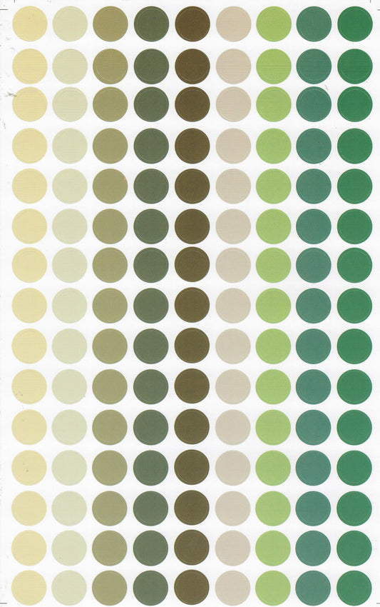 Dots Punkte Kreise Ball rund bunt Aufkleber Sticker für Kinder Basteln Kindergarten Schule 1 Bogen 462