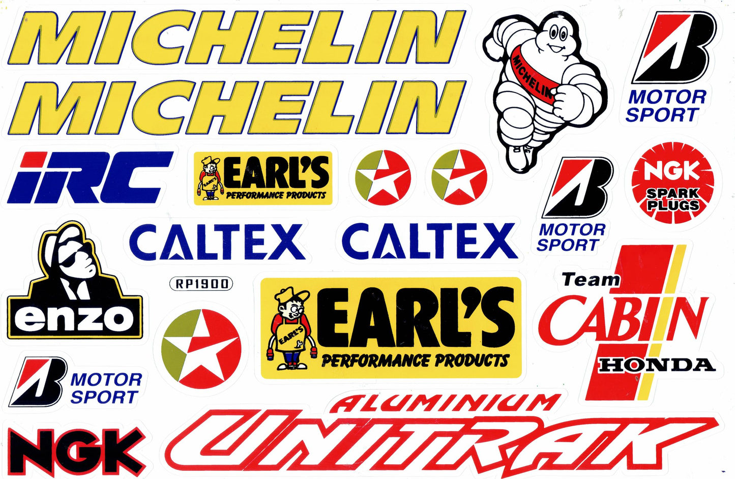 Sponsor Sponsoren Logo Aufkleber Sticker Motorrad Roller Skateboard Auto Tuning Modellbau selbstklebend 495