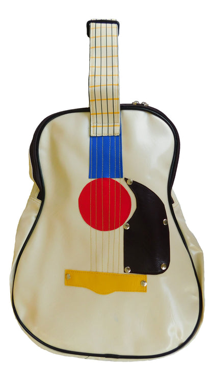 Vintage Gitarrentasche Damen – Schultertasche im Retro Design, verstellbar