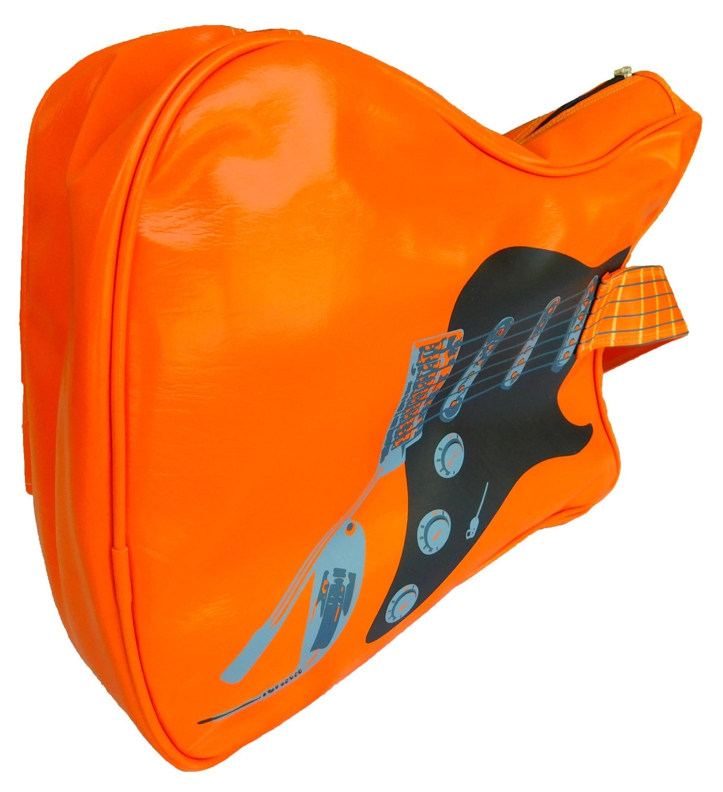 Vintage Gitarrentasche Damen – Schultertasche im Retro Design, verstellbar