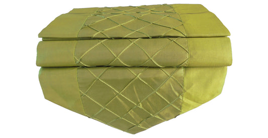 Tischläufer mit kariert Motiv Party Bankett Weihnachten Festival Geburtstag Hochzeit Party Wohnzimmer Küche Tischdecke aus Thai Seide Thai Silk